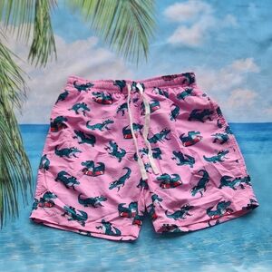 Boys Swimtrunks Size 10/12 Mesh Lined